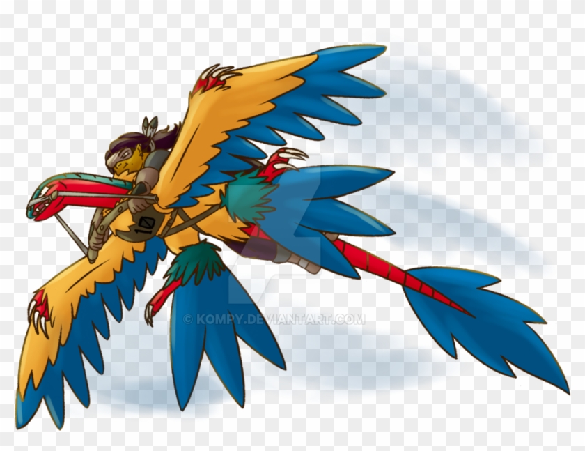 [collab] Pokemon Sky Race - Microraptor Pokemon #298511