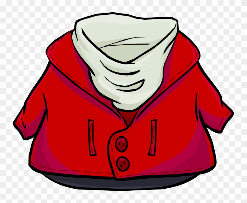 Striking Red Jacket - Red Coat Club Penguin #298540