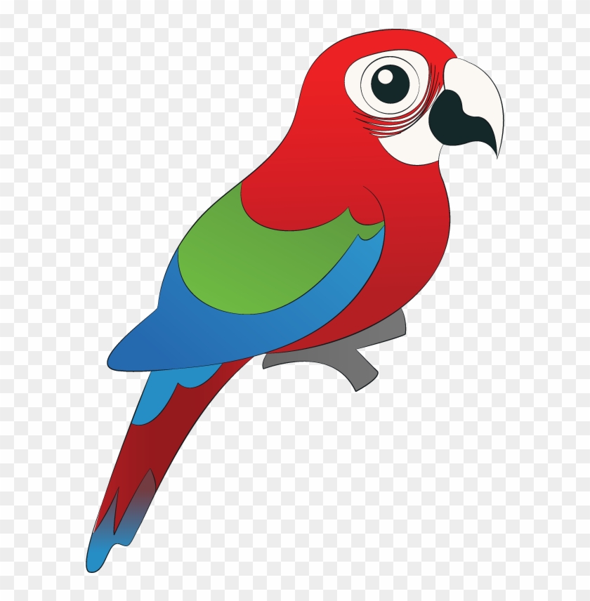 Bird Macaw Parrots Clip Art - Bird Macaw Parrots Clip Art #298570