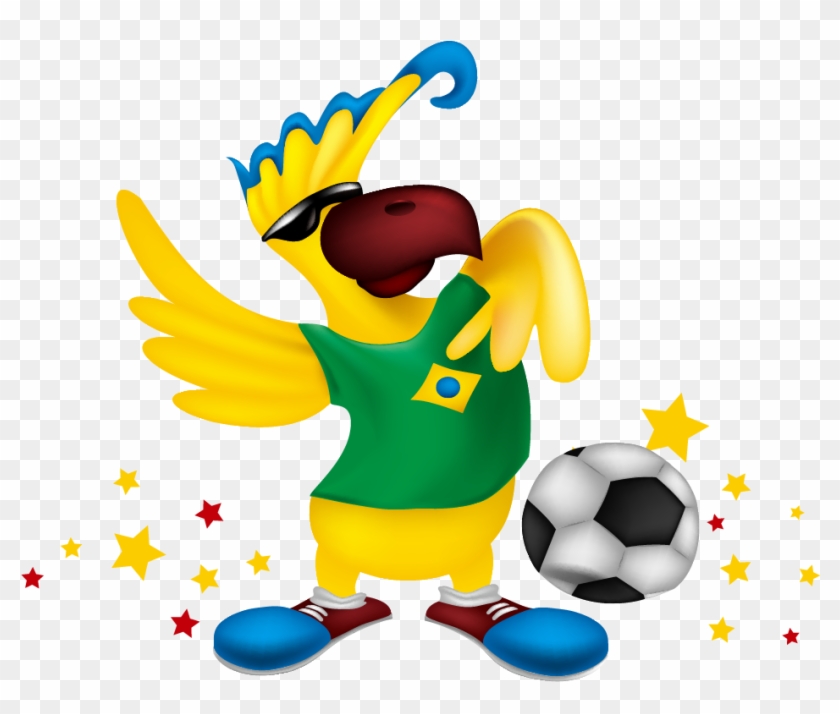 2014 Fifa World Cup Brazil Parrot Clip Art - Parrot #298617
