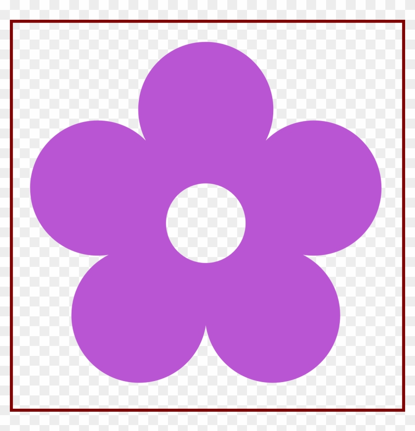 Incredible Orchid Flower Clip Art Retro Color Colour - Doc Mcstuffins Flower #298637