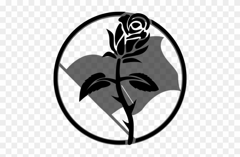 Dark Rose Dimensions And Worlds Anarchy - White Rose Movement Symbols #298662