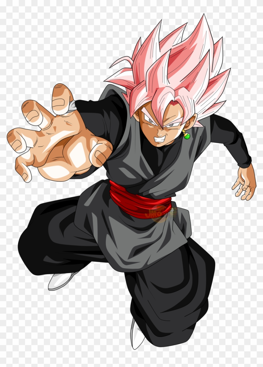 Goku Black Ssj Rose V6 By Jaredsongohan - Dragon Ball Black Goku Ssj #298670