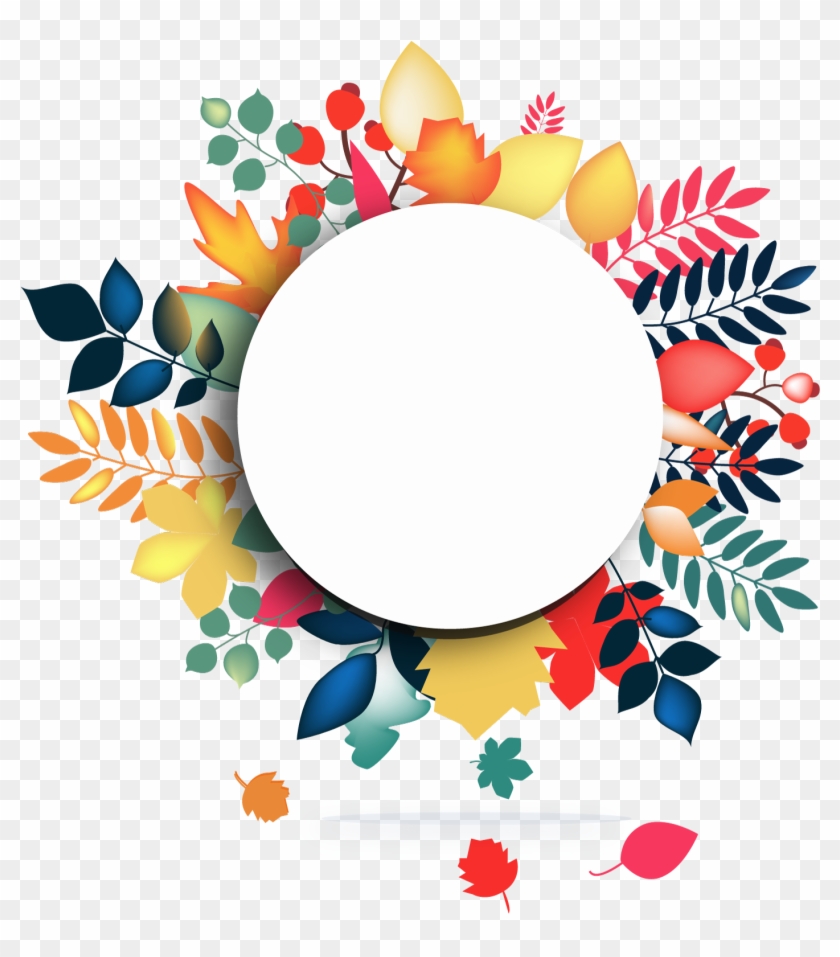 Download Clip Art - Watercolor Flower Frame Png #298678
