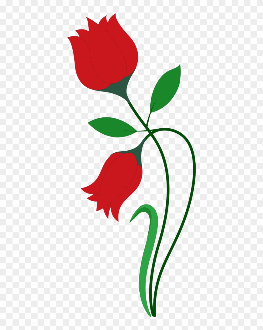 Free Rose Flower Vector Png Transparent Image - Rose Flower Vector Png #298682