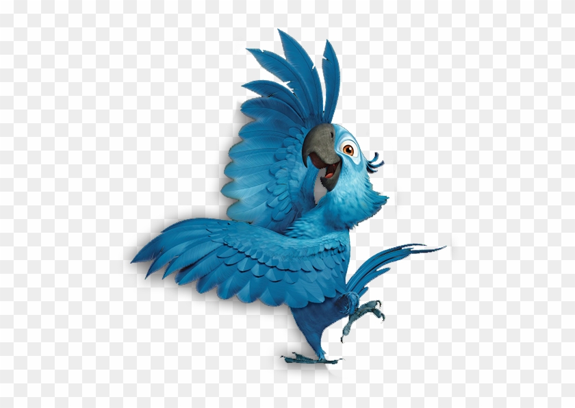 Blu Parrot Rio Spixs Macaw Clip Art - Blu Parrot Rio Spixs Macaw Clip Art #298749
