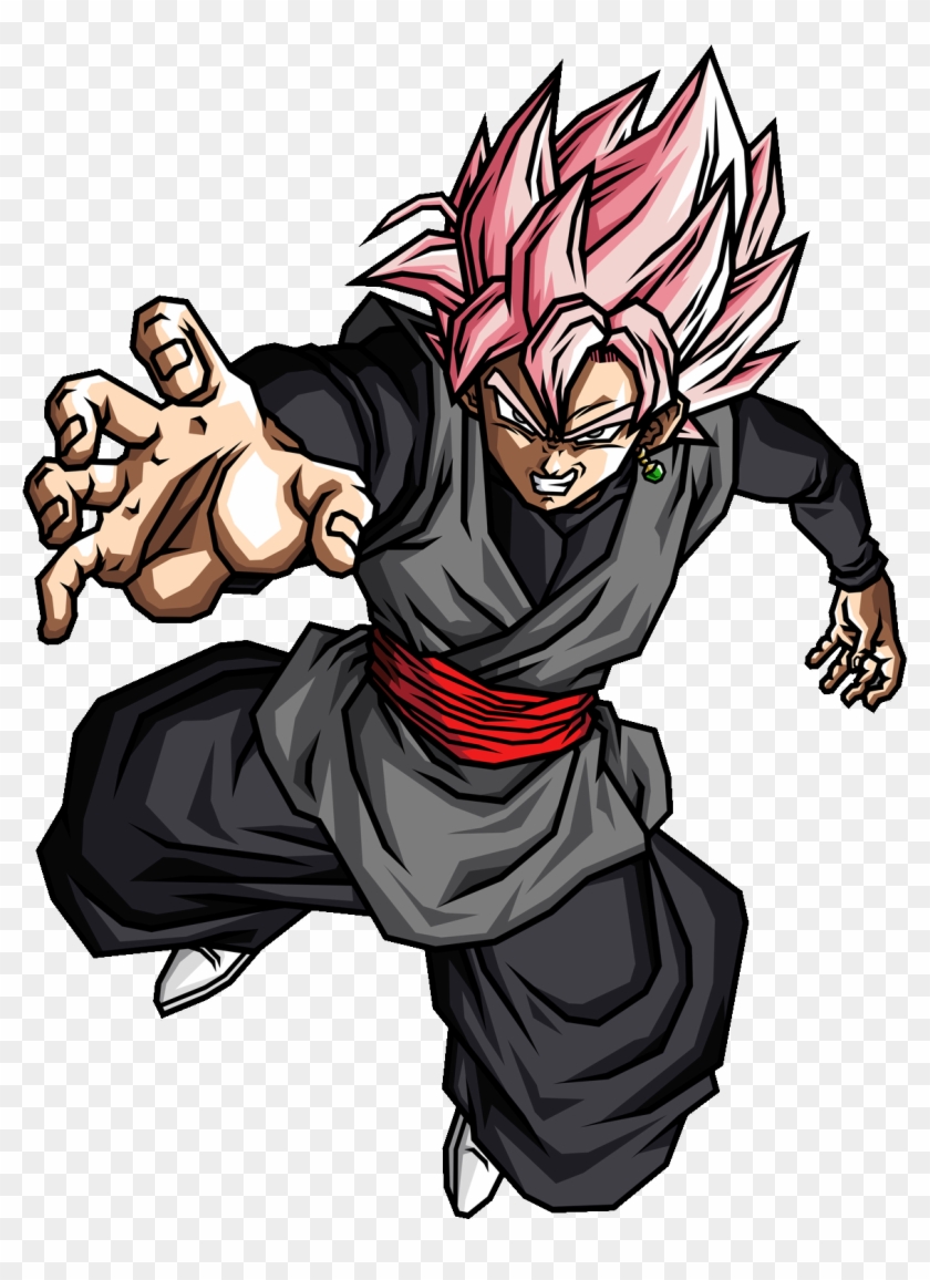 Black Rose - Render Dragon Ball Super Guku Black #298767