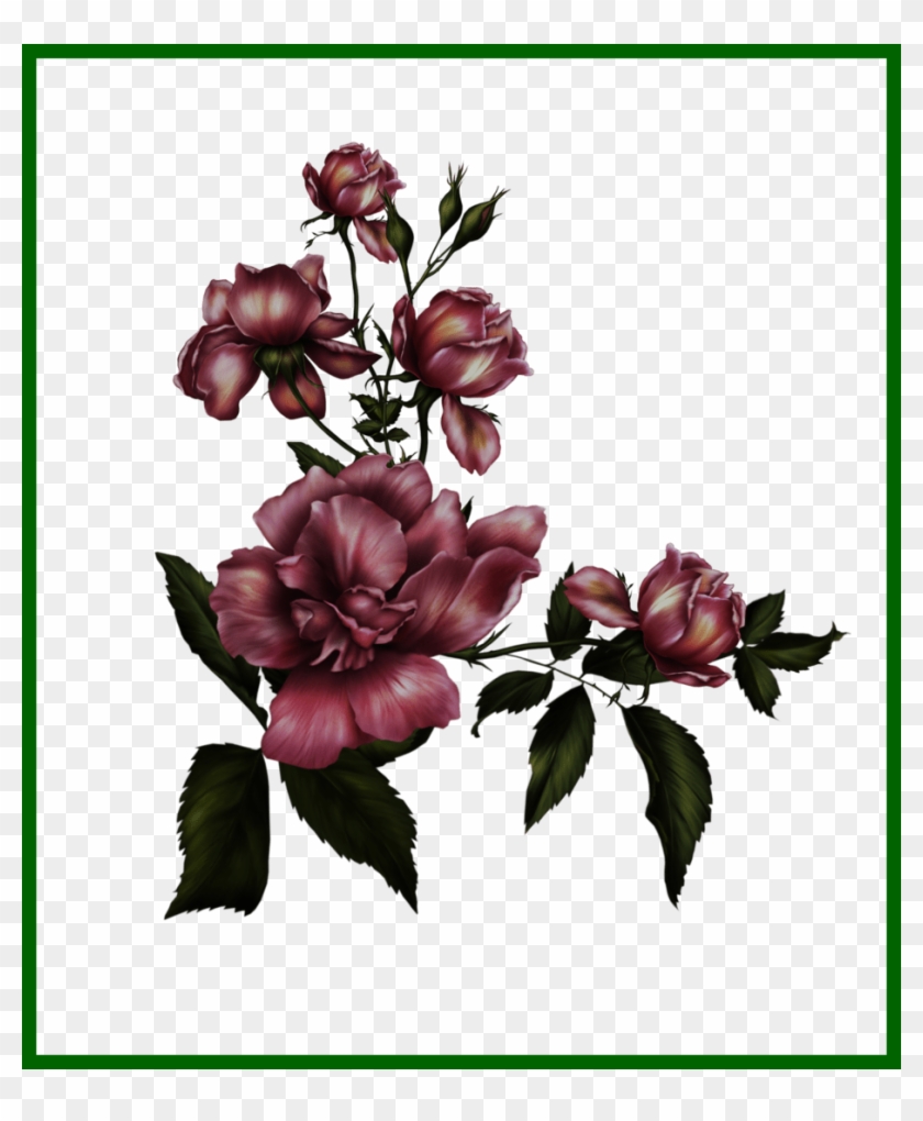 Awesome Rose Png Transparent Pngmart Pic Of Flower - Gothic Flower #298771