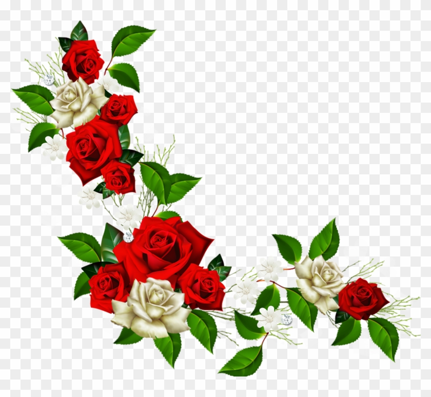 Album - Rose Border Clip Art #298885