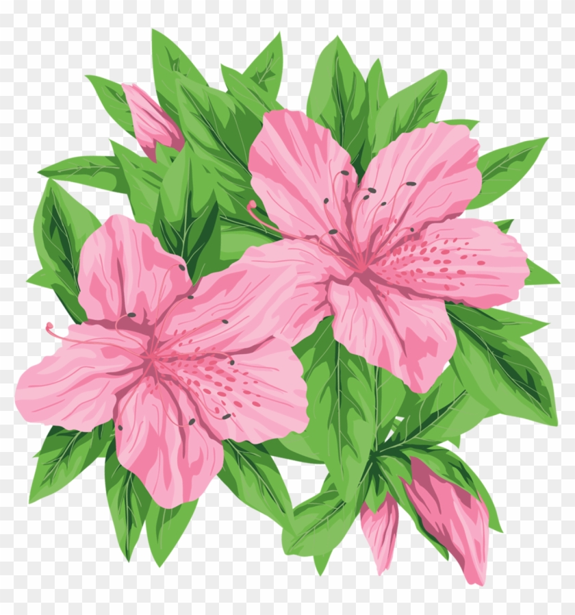 Pink Flowers Png Clip Art Imageu200b Gallery Yopriceville - Pink Flowers Png Clip Art Imageu200b Gallery Yopriceville #298959