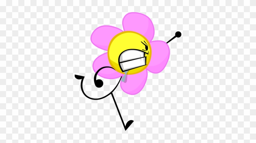 Pink Flower, Battle For Dream Island, Bfdi Recommended Characters, Flower  Robot, Blog, Facial Expression, Yellow, Cartoon transparent background PNG  clipart