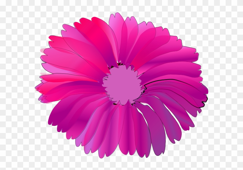 Pink Flower With Black Background Svg Clip Arts 600 - Cactus Flower Clip Art #299181