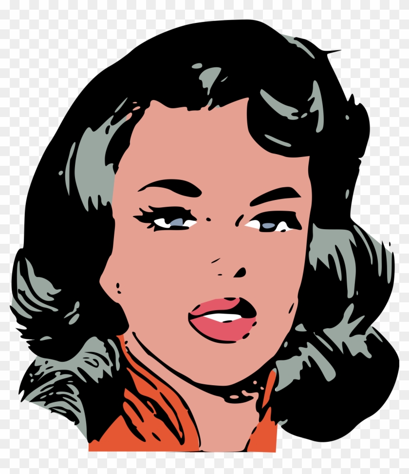 Clipart - Clip Art Woman Face #299241