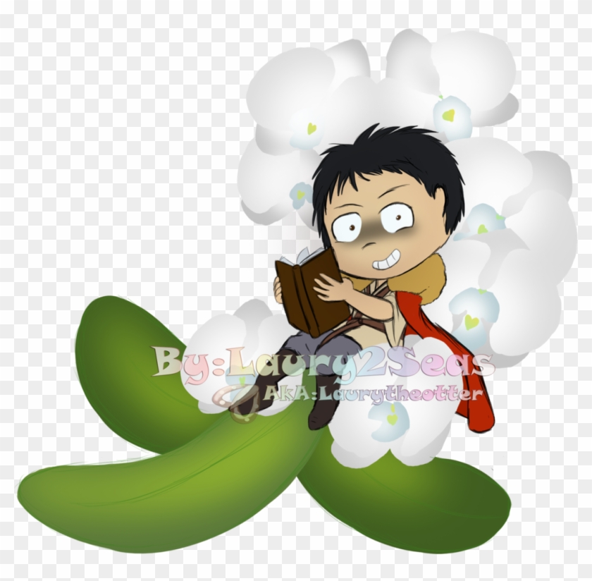 Mad Flower Dm White Orchids By Laurytheotter - Cartoon #299240