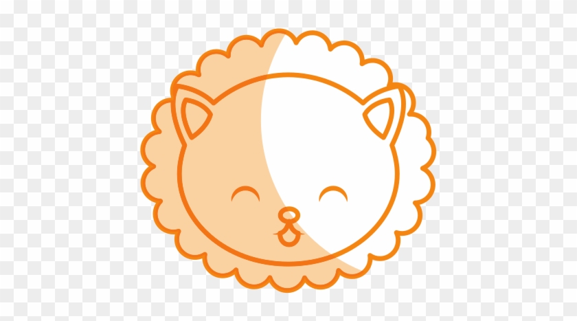 Cute Lion Face Cartoon - Lion Cute Icon #299259