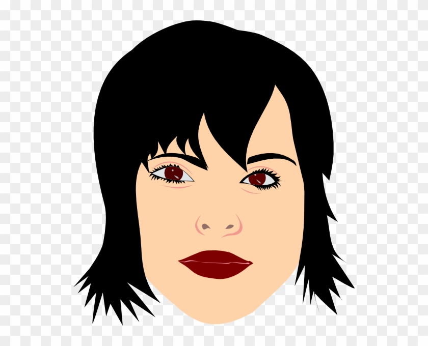 Wig, Hair Salon, Dark Hair, Short Hair, Hairstyle, - Clipart Woman Black Hair #299277