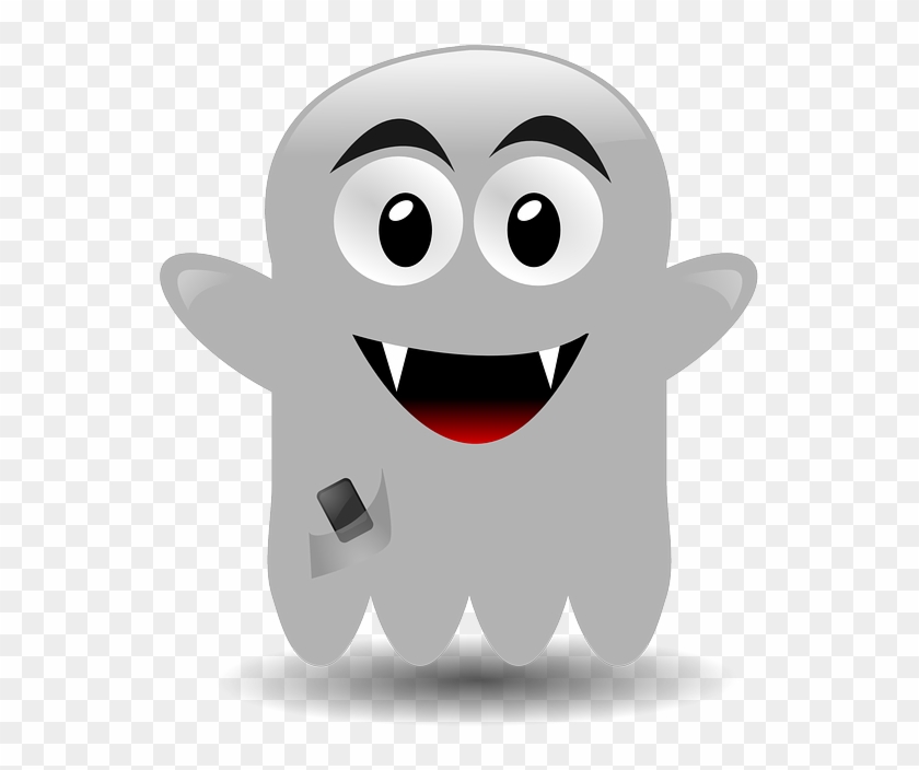 Faces, Cartoon, Smiley, Hands, Funny, Cute - Ghost Clip Art #299301