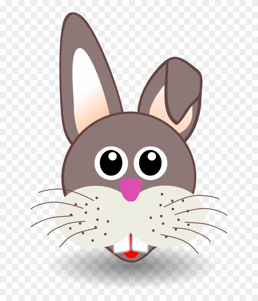 Free Vector Funny Bunny Face Clip Art Rabbit Face Free Transparent Png Clipart Images Download