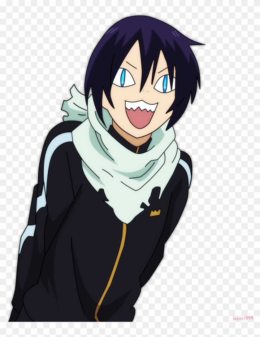 Manga Clipart Funny Hair - Noragami Yato Cat Face #299365