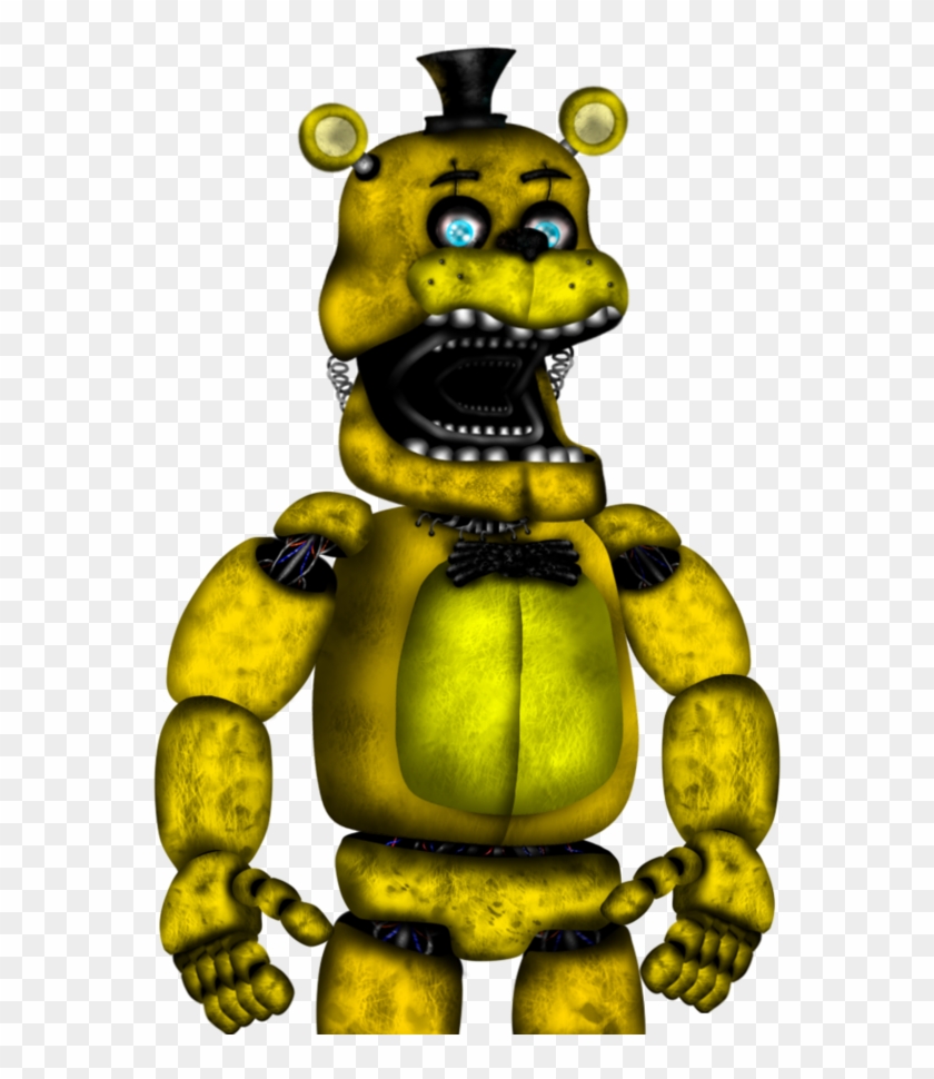 Spring-freddy By Kero1395 - Fnaf 3 Springfreddy #299384