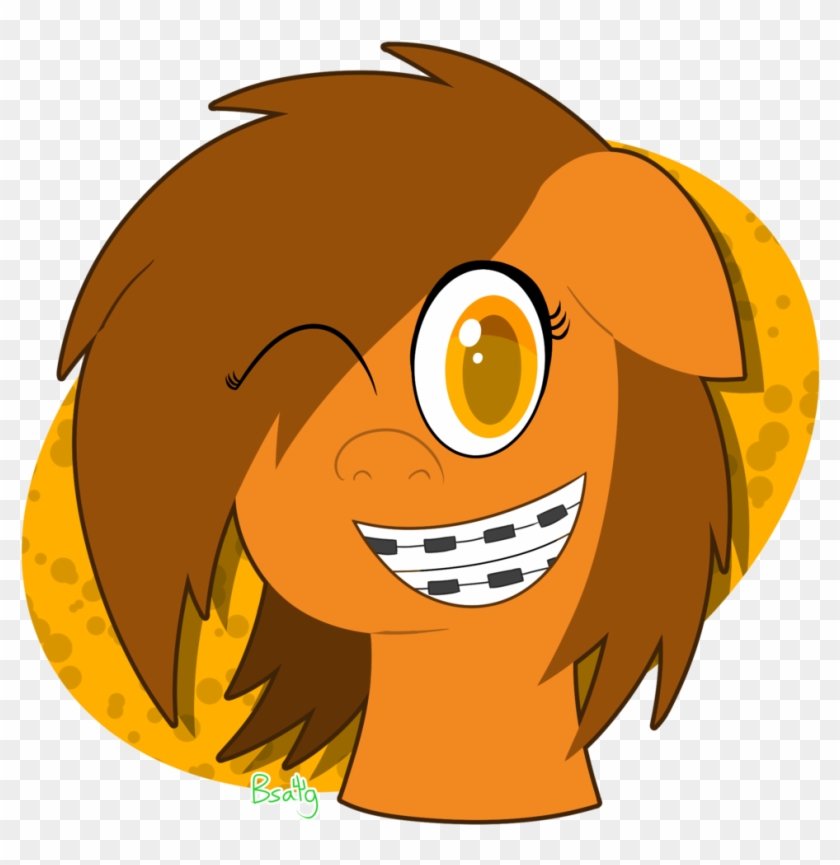 Bsalg93, Braces, Earth Pony, Happy, Looking At You, - Dental Braces #299388