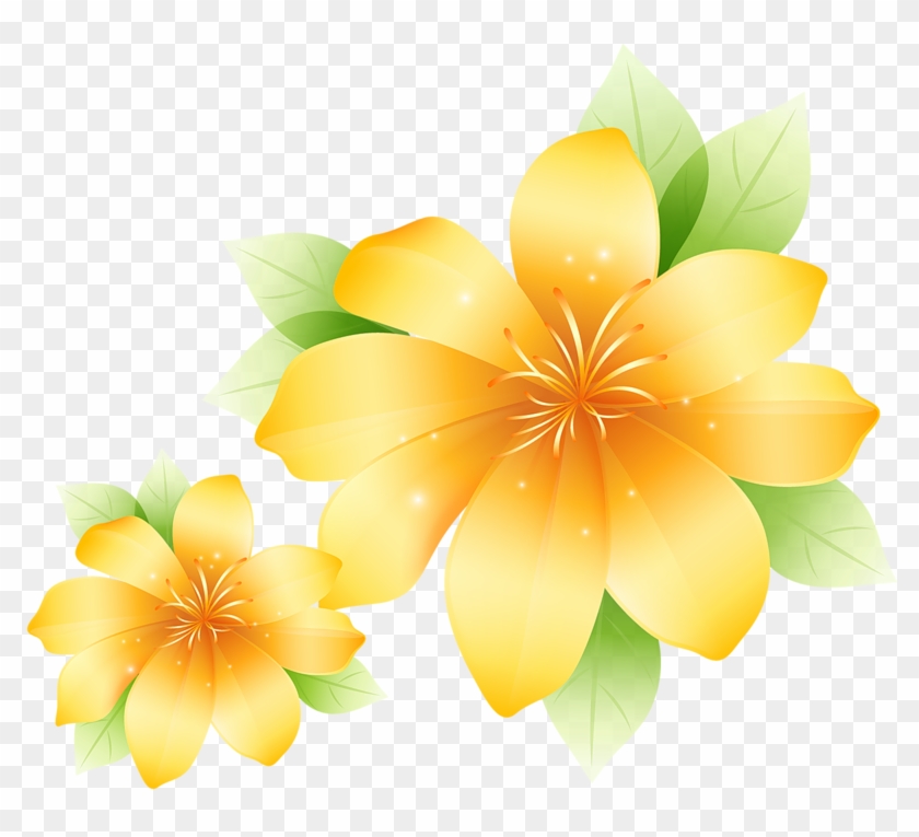 Large Yellow Flower Clipart - Catolicas De Feliz Dia De La Mujer #299400