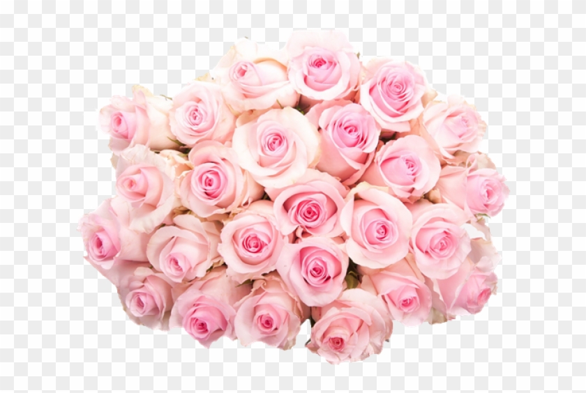 Pink Floral Design Png Flower Pink Rose Bouquet - Rose #299411