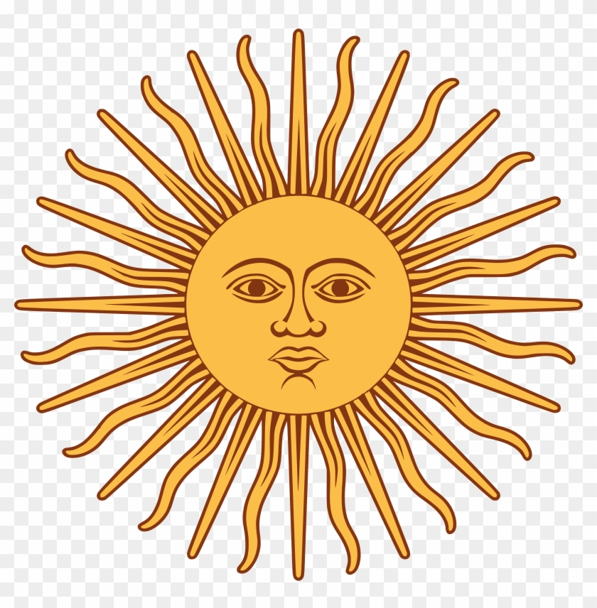 flag with sun in middle