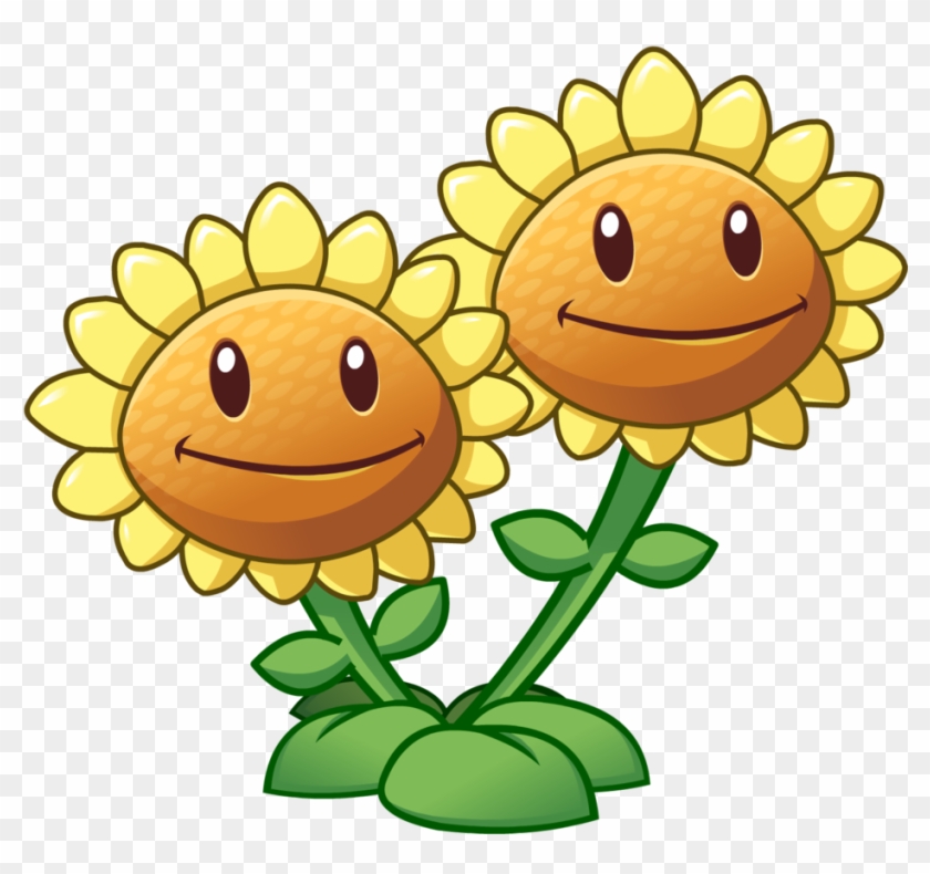 Plants Vs Zombies 2 Twin Sunflower By Illustation16 - Plants Vs Zombies 2 Twin Sunflower #299491