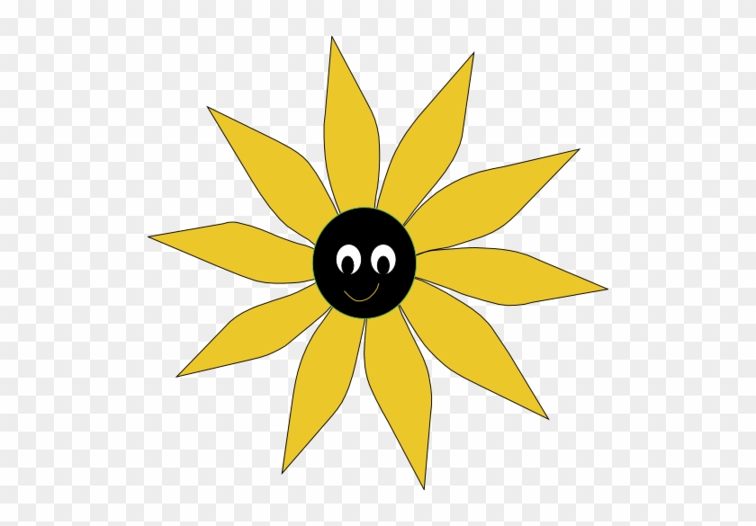 Yellow Sun Flower - Svg-edit #299513