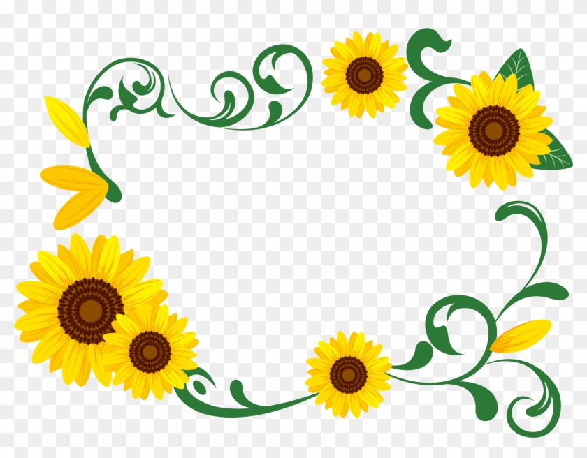 Common Sunflower Photography Illustration - Free Sunflower Garland #299554