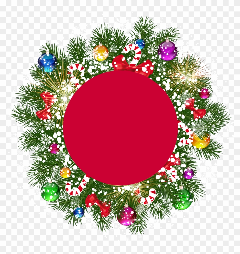 Advent Wreath Christmas Garland Clip Art - Advent Wreath Christmas Garland Clip Art #299902