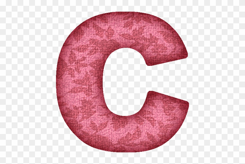 Letter C In Pink #299653