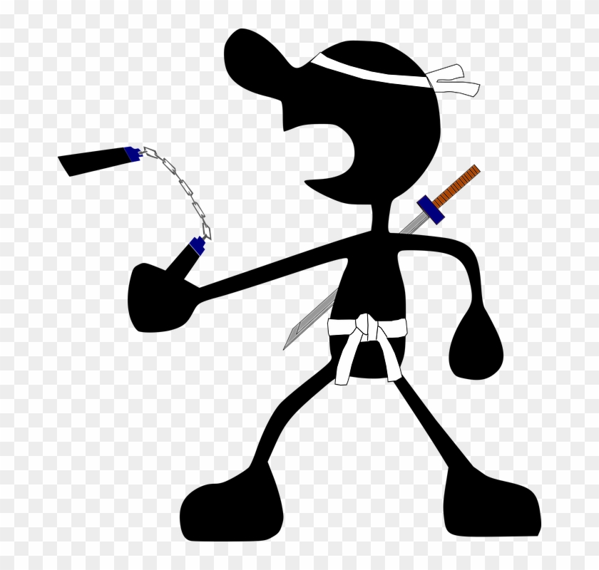 Cartoon Karate 20, Buy Clip Art - Figuras Animadas Em Desenhos Marciais #299662