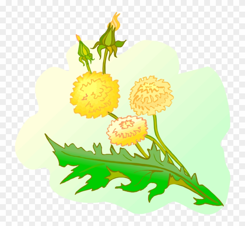 Floral Design Dandelion Clip Art - Floral Design Dandelion Clip Art #299692