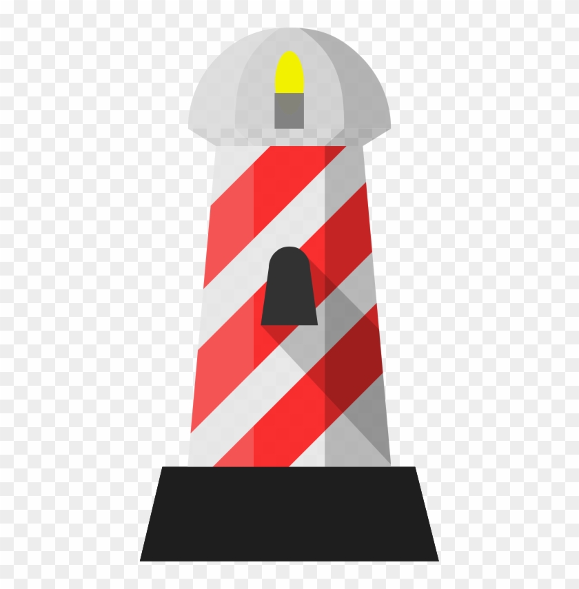 Lighthouse Free To Use Cliparts - Red And White Lighthouse Tote Bag, Adult Unisex, Natural #299766