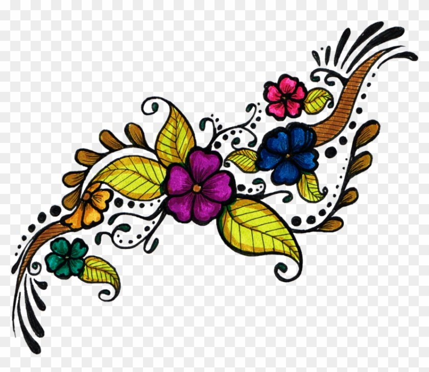 Download Png Image Report - Tattoos Designs For Flower #299815