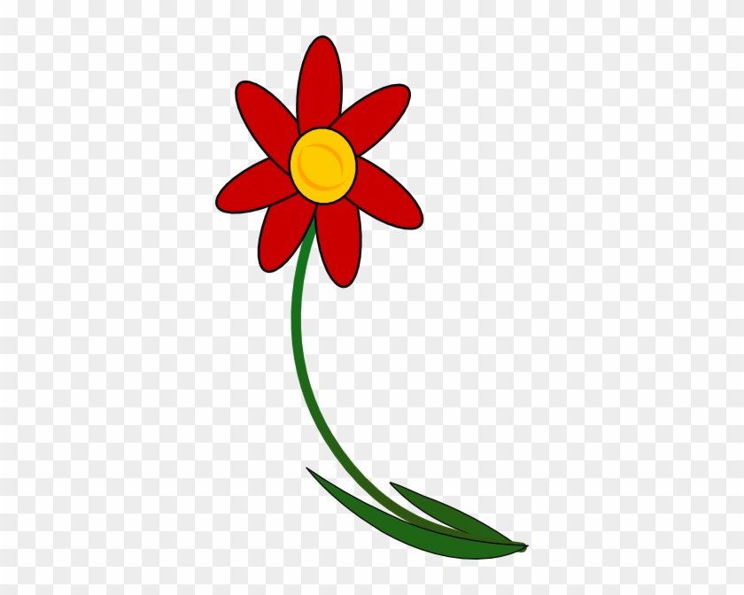 Bent Flower Clip Art At Clker - Bent Flower Clip Art #299816