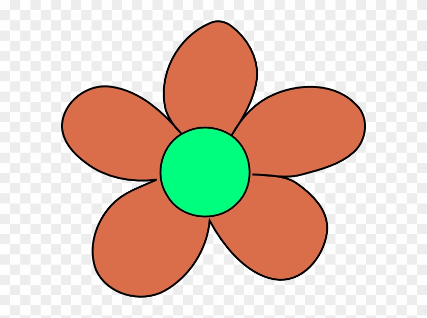 Orange Flower - Scalable Vector Graphics #299840