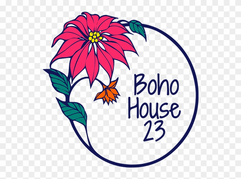 Boho House - Flower Clip Art #299910