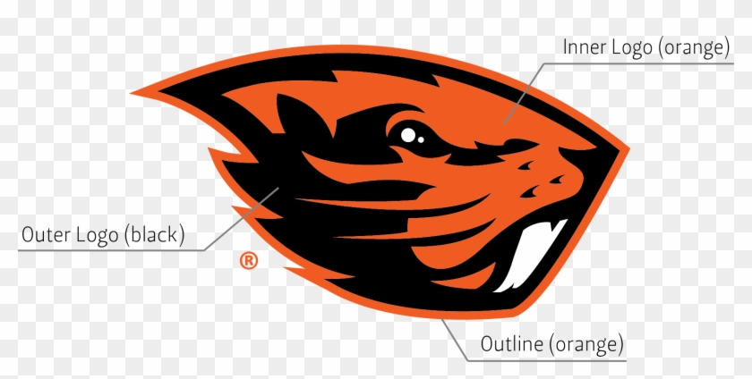 Beaver Logo University Relations And Marketing Oregon - Oregon State Beavers Logo #299979