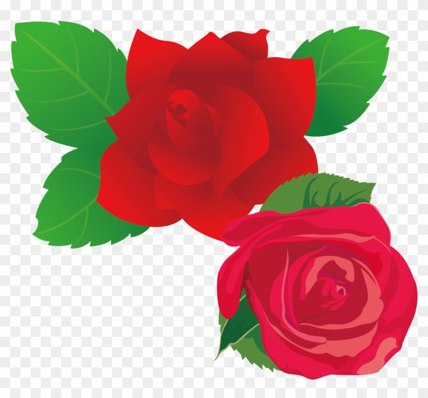 Flower Rose Clip Art - Flower Rose Clip Art #300033