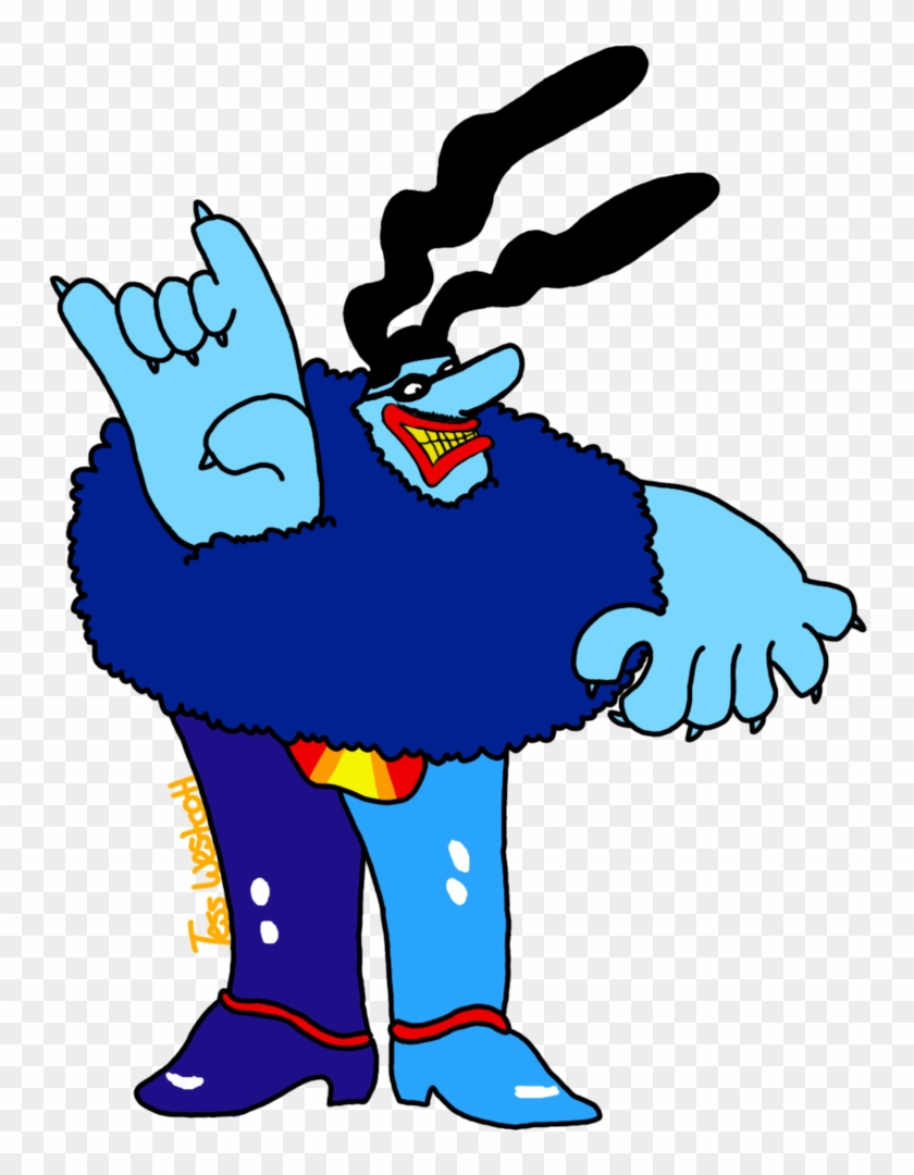 A Blue Meanie - Yellow Submarine Villains #300064