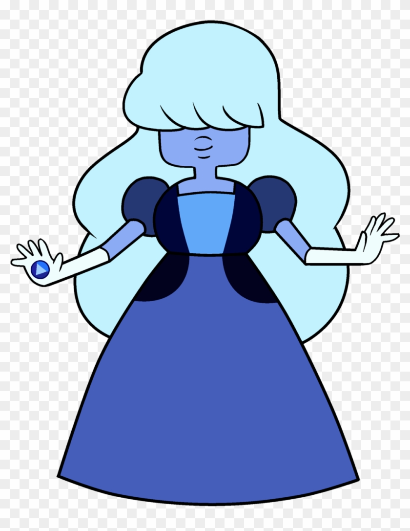 The Form From Three Gems And A Baby - Sapphire Forms Steven Universe #300110