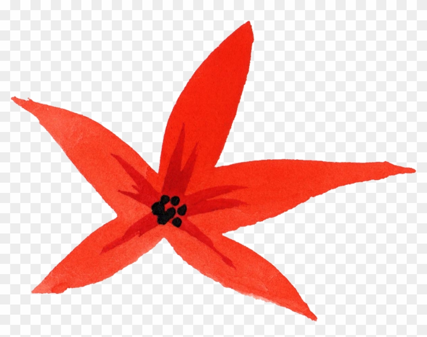 Flowers Watercolor Painting Clip Art - Flowers Watercolor Painting Clip Art #300284