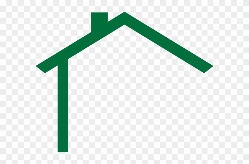 Green House Clipart Clip Art At Clker - Green Roof Clip Art #300185