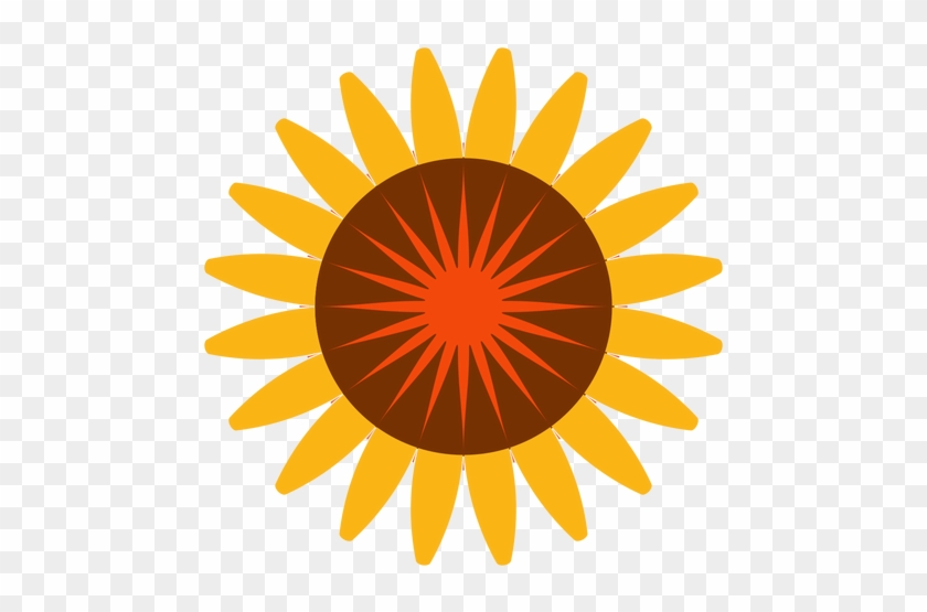 Flat Isolated Sunflower Head Icon Transparent Png - Rinpoch Wheelset #300222