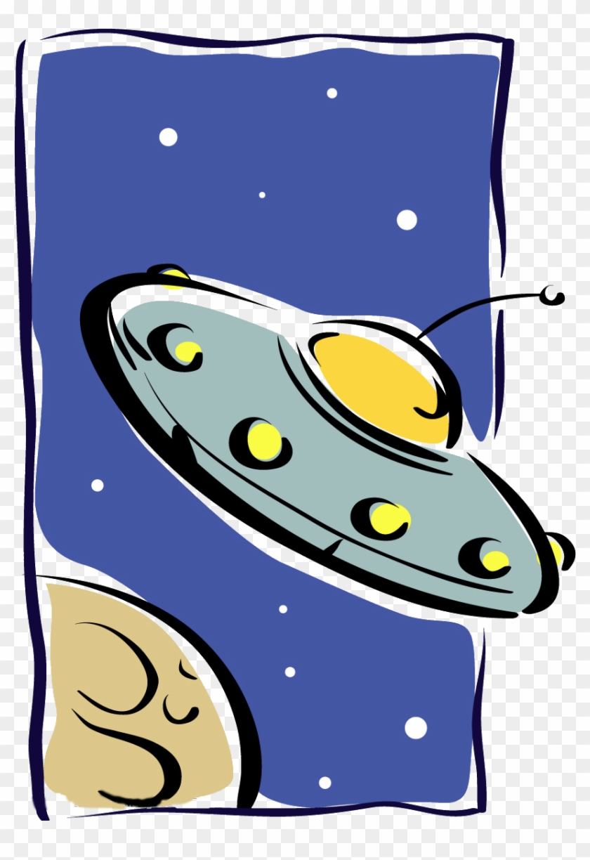 Unidentified Flying Object Spacecraft Illustration - Unidentified Flying Object Spacecraft Illustration #300337