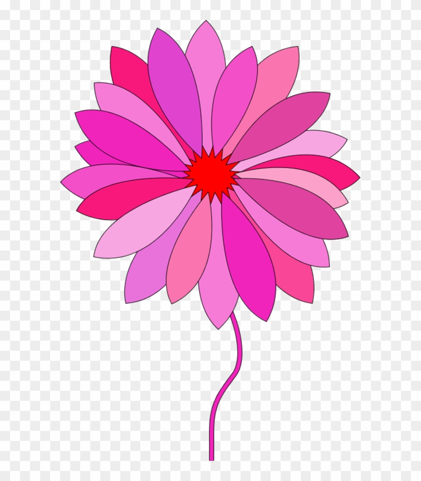 Cartoon Flower - Cartoon Flower In Vector #300303