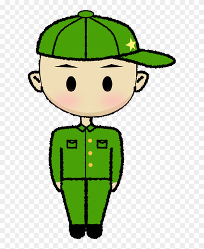 Soldier Cartoon Salute - Soldier Cartoon Salute #300369